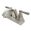 Fauceture 4" Centerset Bathroom Faucet, Brushed Nickel FSC4648DL